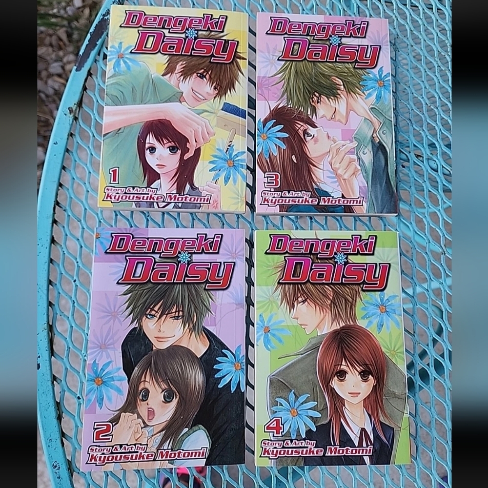 Dengeki Daisy Manga Books English 1-4 Kyousuke Motomi English